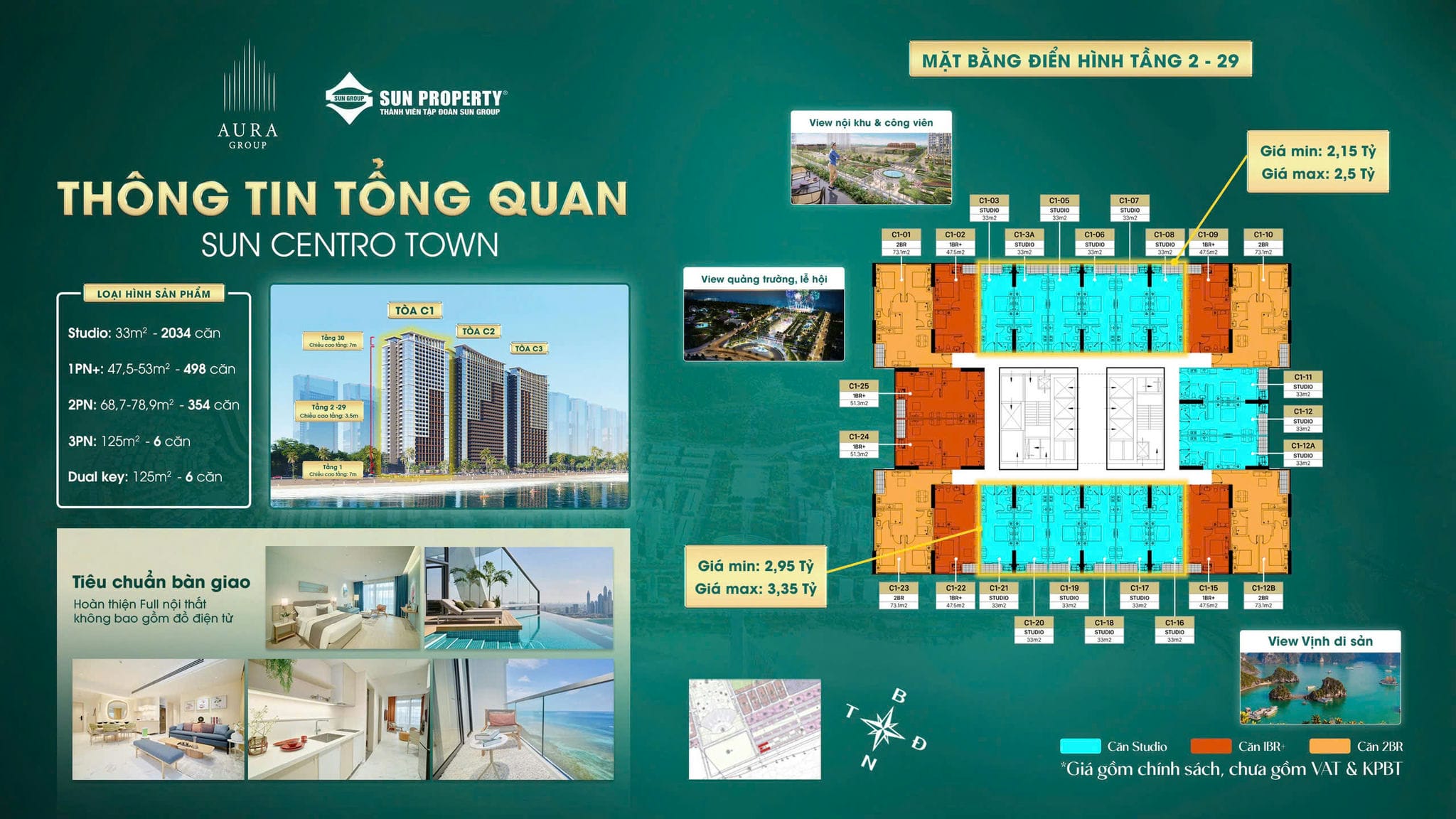 Dự án căn hộ cao cấp Sun Centro Town Hạ Long